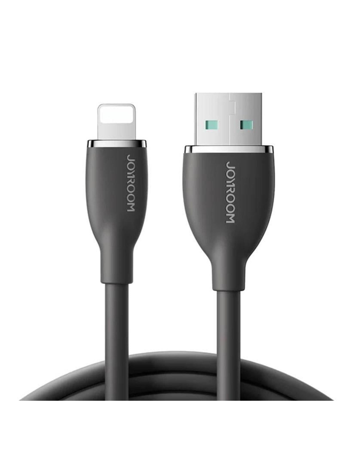 Joyroom Kabel Colorful 3A USB zu Lightning SA29-AL3 / 3A / 1,2m (schwarz)