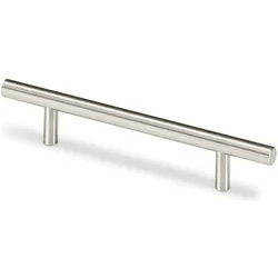 Hettich, Möbelgriff, Möbelgriff Salvia Edelstahl gebürstet 128 mm Ø 14 mm