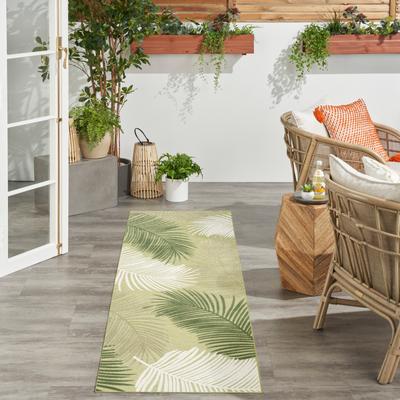 Nourison Suncoast Indoor/Outdoor Nature Area Rug.