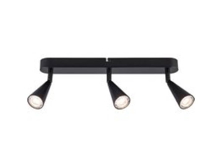 LIVARNO HOME Plafonnier LED, 3 spots, blanc chaud (ovale/noir)
