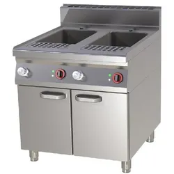 A&S polarny Gastro Elektro Nudelkocher Pastakocher Standgerät 66L 800x900x900mm 24kW