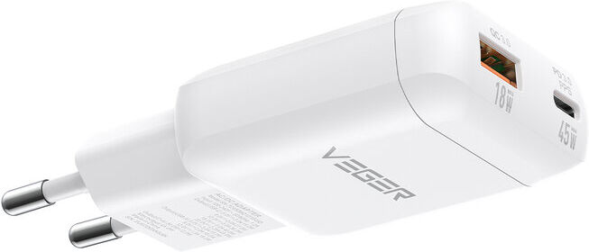 CARREGADOR VEGER CABO 45W