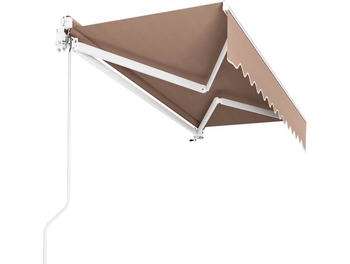 Auvent de balcon rétractable avec bras articulé, protection solaire, degré de vent, toit ouvrant, modifications, 3x2.5 m, 2.5x2 m