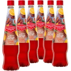 6 × Mautner Markhof Winter Sirup Orangenpunsch (alkoholfrei)