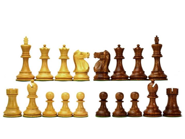 ROOGU Spiel ROOGU Fischer-Spassky Series (Schach WM 1972) - Schachfiguren KH 3.75