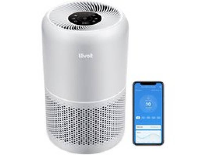 Purificateur dair - Levoit - Core 300S Pro - Filtration 3 étapes - Surface jusqu’à 50 m² - Silencieux dès 22 dB - Puissance 23 W