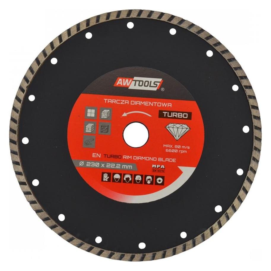 Awtools TARCZA DIAMENTOWA 300x32-25,4-22,2 / TURBO (AW45507)