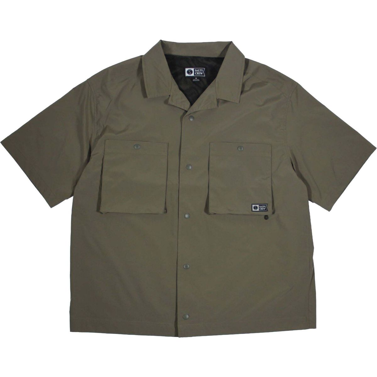 Salty Crew Fishcamp Shirt dusty olive (DOL) L 21035169E-DOL-L