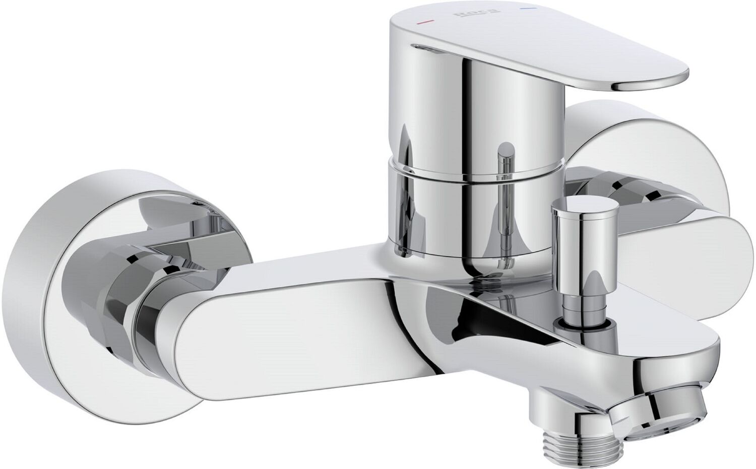 Mitigeur bain-douche VICTORIA PLUS mural chromé ROCA A5A024FC0F