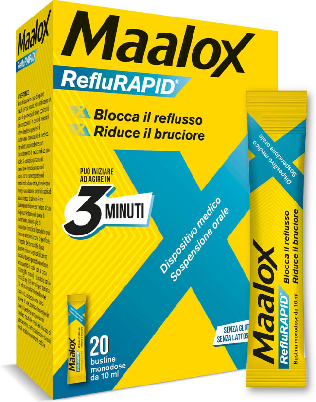 Maalox Reflurapid 20 Bustine