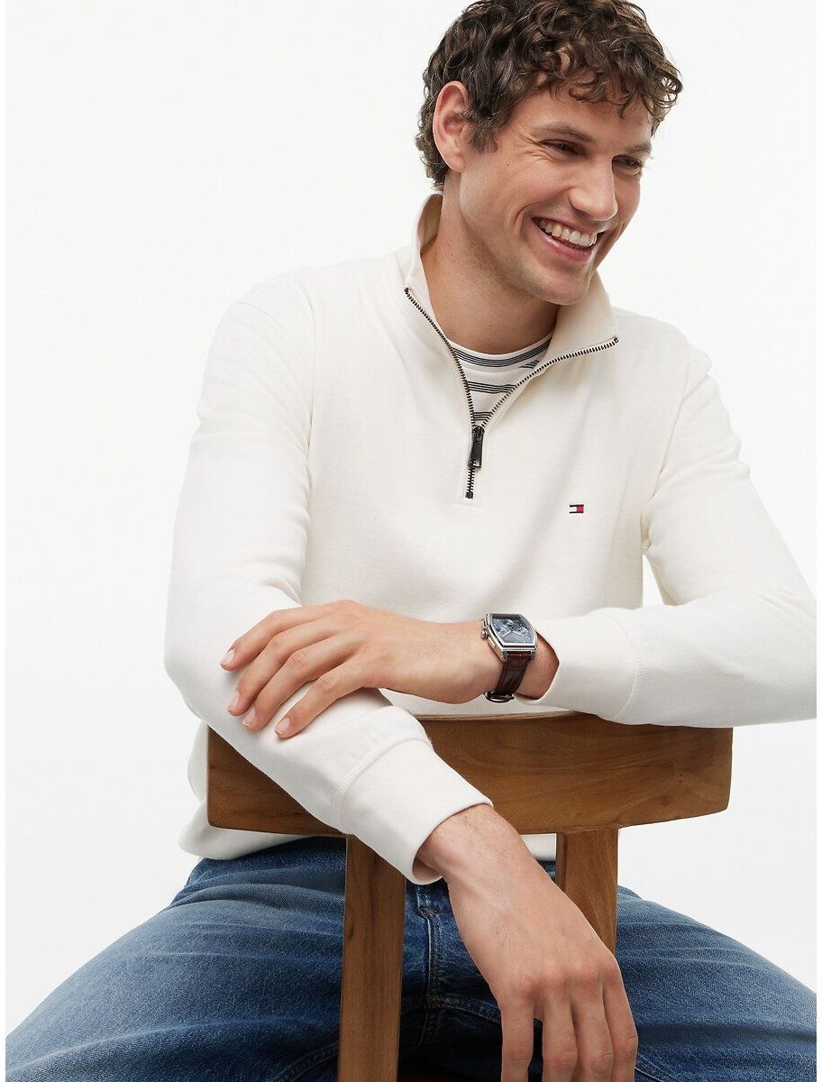 TOMMY HILFIGER Sweat demi-zip fleece