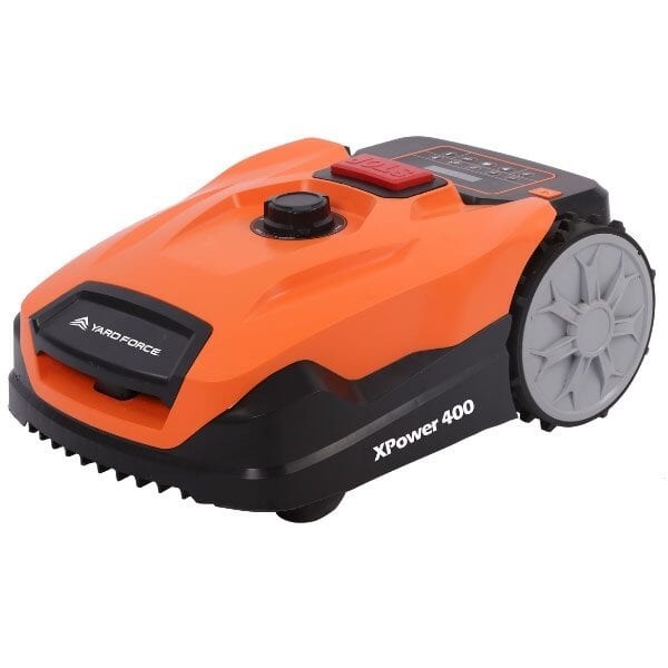 YARD FORCE XPower 400 Automatischer Akku-Mähroboter für die Rasenpflege im Garten