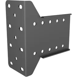 Multibrackets Winkelplatte, schwarz zu Pro System, Stahl, TV Halterung Zubehör, Schwarz