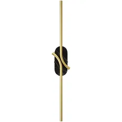 Maytoni LED-Wandleuchte Renaissance Metall Marmor Schwarz