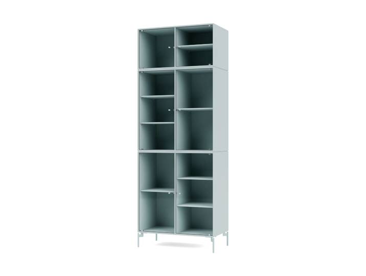 Montana Ripple IV Vitrinenschrank 69,6x187,2x38 cm Flint-Beine flint