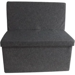 Relaxdays, Hocker, Faltbarer Sitzhocker (76 x 38 x 73 cm)