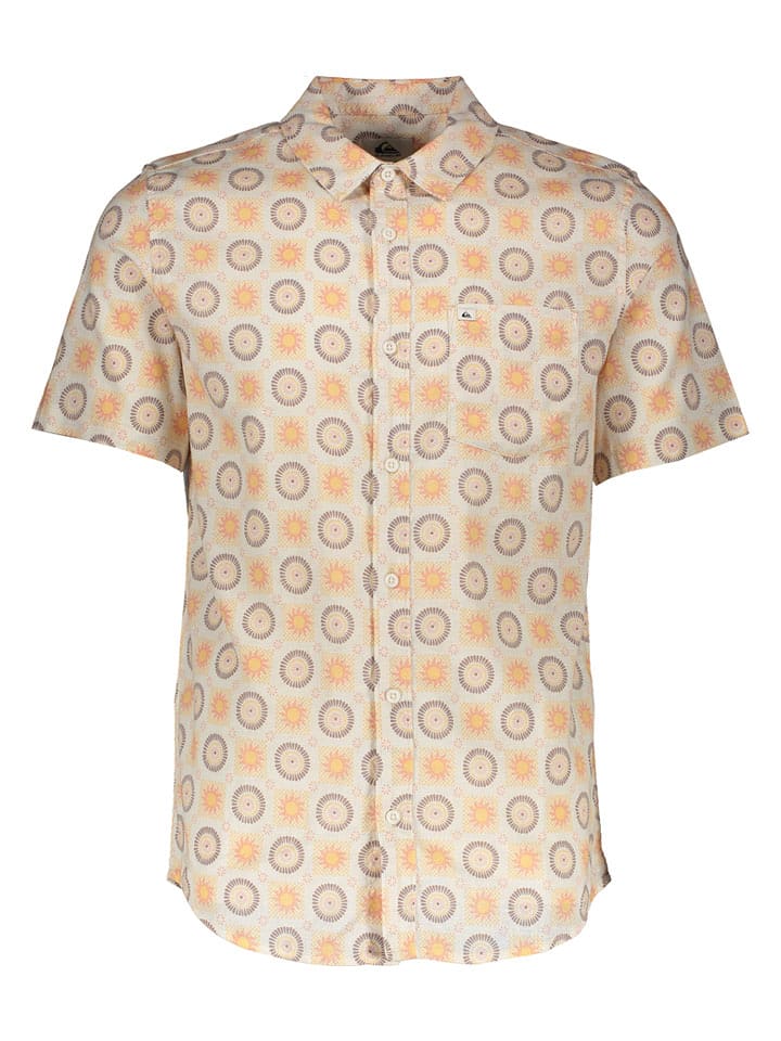 Quiksilver Hemd "Mandala" - Regular fit - in Beige - L