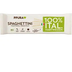 PPURA Spaghettini aus Hartweizen bio 500g