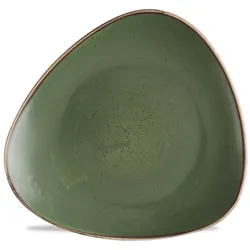 Churchill1795 Churchill Stonecast Teller Triangle 22,9 cm, Sorrel Green