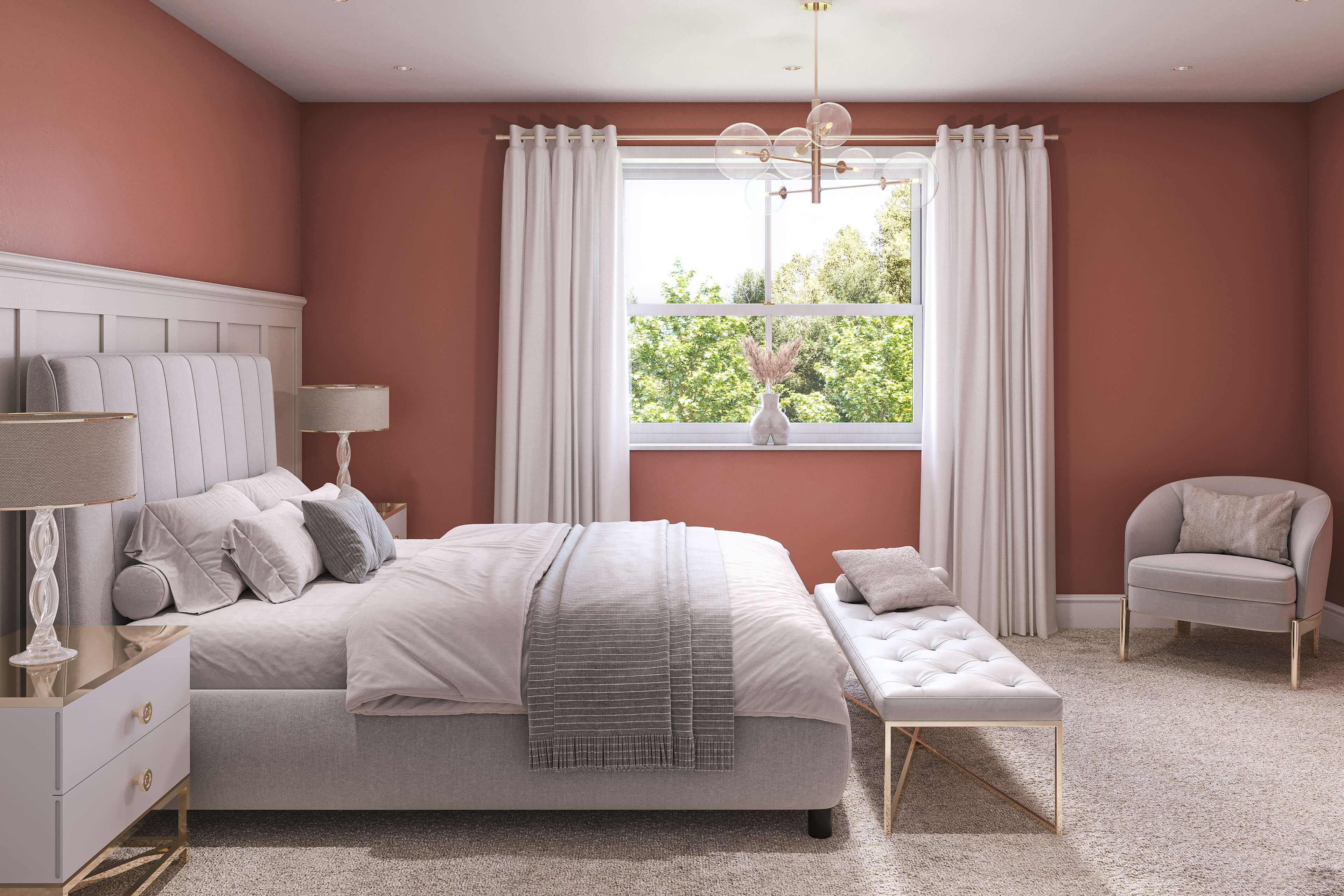 Hemway Wall Paint   Red Oxide   Matt Emulsion Interior   Acrylic   Latex - Red Oxide - 2.5L