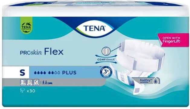 Tena Flex Plus tamanho S 30 unidades