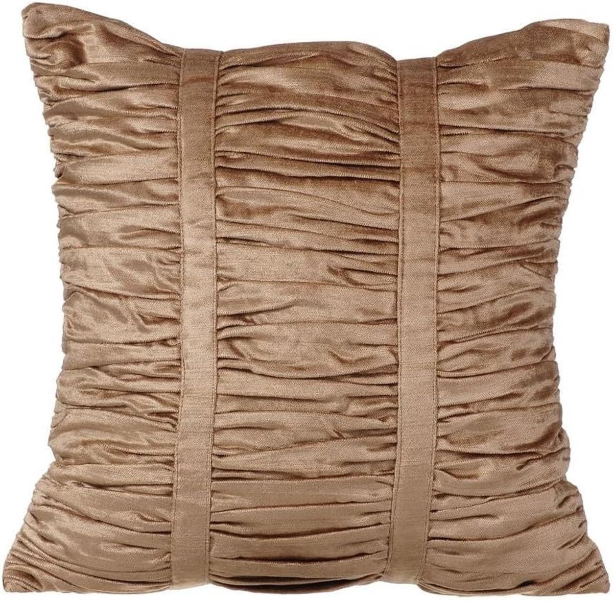 Handgemaakte Velvet Kussenhoes Parel Beige - 40 x 40 cm