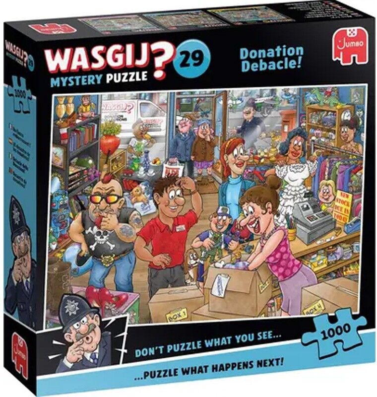 Jumbo Games Puzzle 1000 pcs Wasgij Mystery 29 : Dons en ruine ! - Jumbo