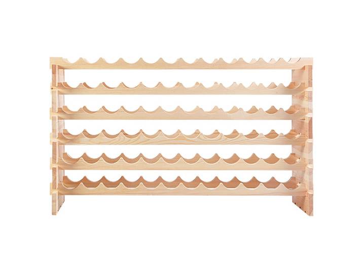 WEINREGAL 72 Flaschen Holz