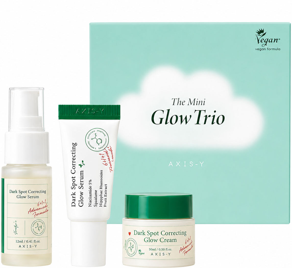 Axis Y The Mini Glow Trio Gift Set