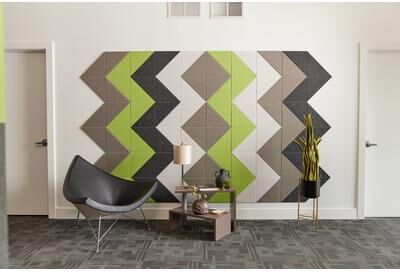 Felt Right Ebb Arbor   Sound Dampening Pinnable Tiles