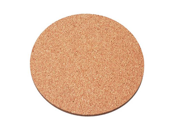 Kork-Untersetzer Hellbraun ⌀ 20 cm