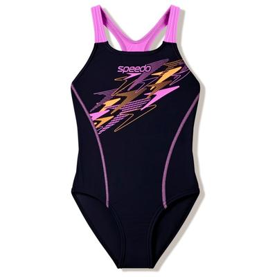 Speedo - Kid's Medley Logo Medalist - Badeanzug Gr 140 blau