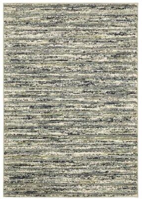 Style Haven Salinas Industrial Striped Blue/ Green Indoor Area Rug