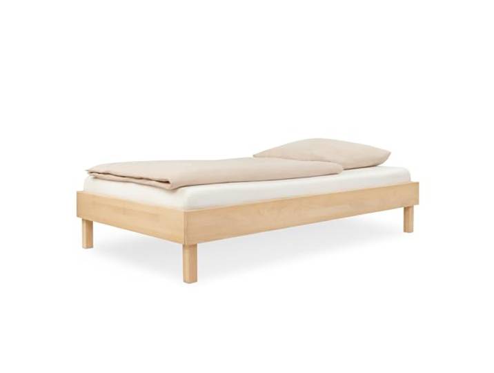Ehrenkind® Jugendbett Plano 120x200 cm aus Buche, Bodenbett & Bett in Standardhöhe, modulares Holzbett, FSC®-Zertifiziert