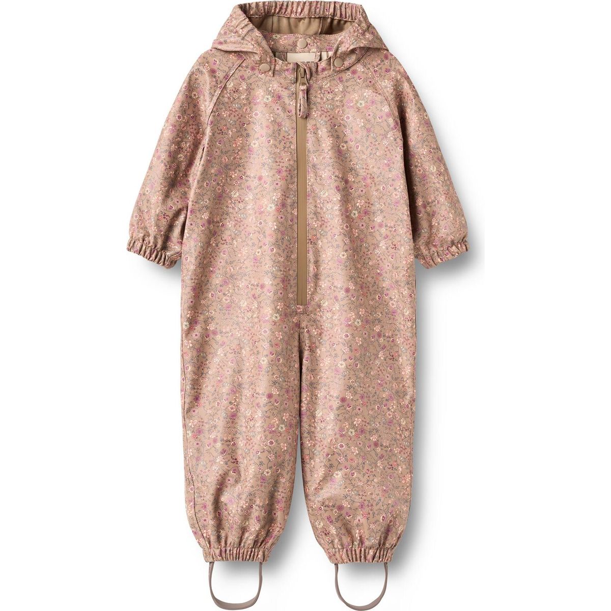 Wheat Rainsuit Mika portabella flowers (9674) 98 8070-972R GRS-9674-98/3y