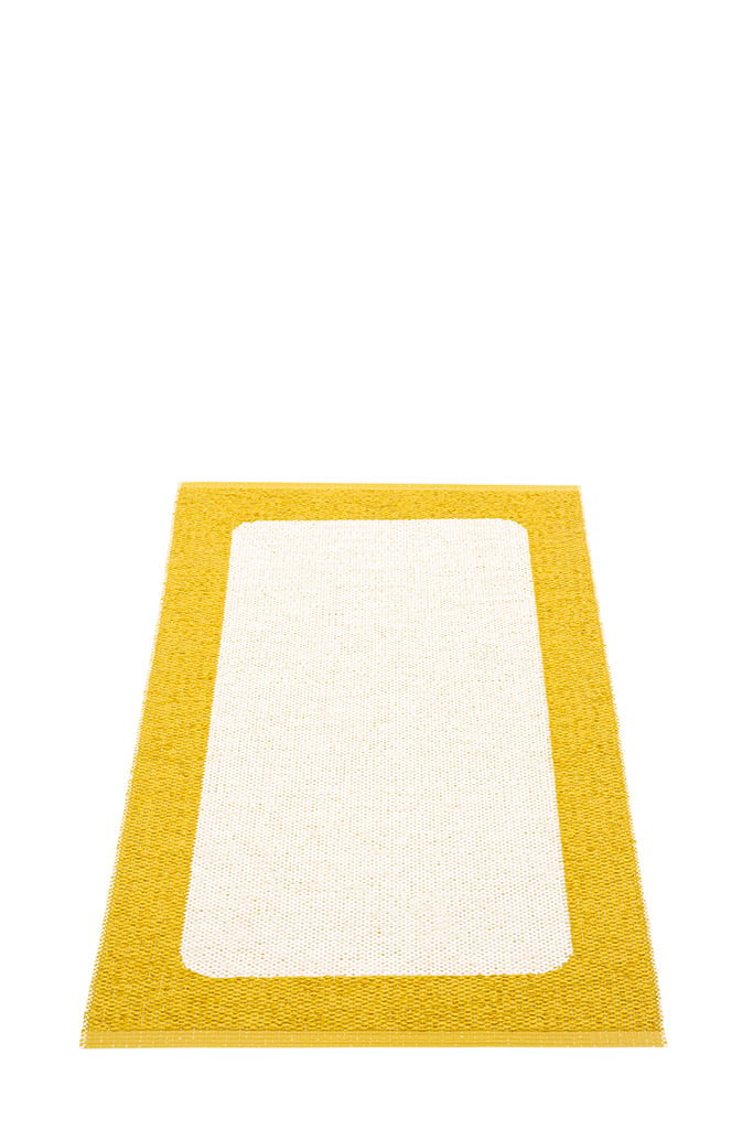 pappelina Ilda Outdoor-Teppich - mustard / vanilla (70 x 120cm) 70 x 120cm IL5712