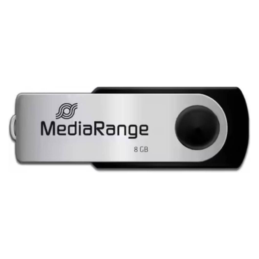 MediaRange Memory Drive 2.0 Swivel (8 GB, USB-A) (MR908)