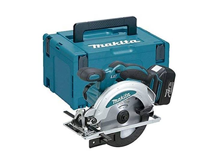 Scie circulaire 18V LXT Ø165 mm (2x5\,0 Ah) en MAKPAC - MAKITA DSS610RTJ