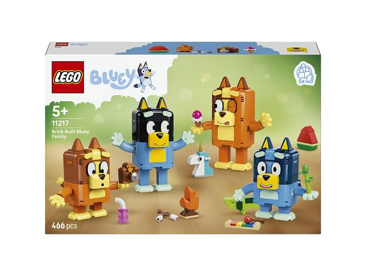 LEGO® Bluey - La Famille de Bluey en Briques - 11217