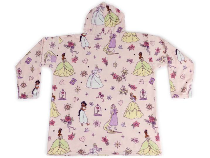 Wohndecke DISNEY Princess Princess Moments , rosa, B:86cm L:96cm, Polyester, Wohndecken, Wohndecke