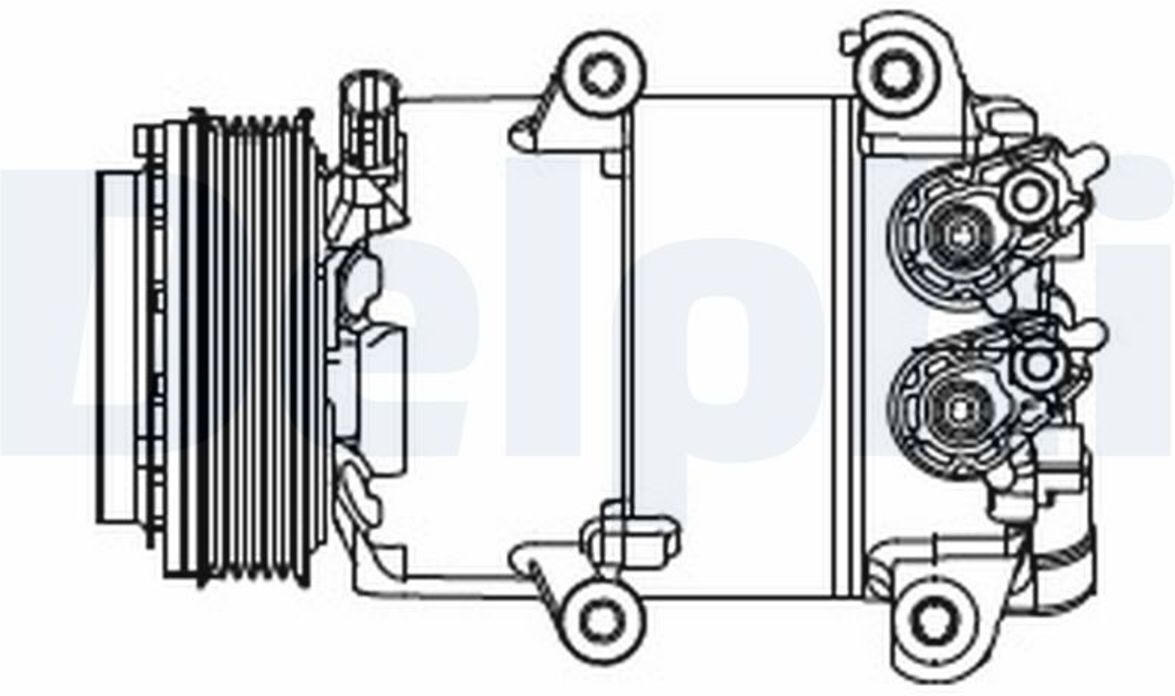 Klimakompressor DELPHI CS20466