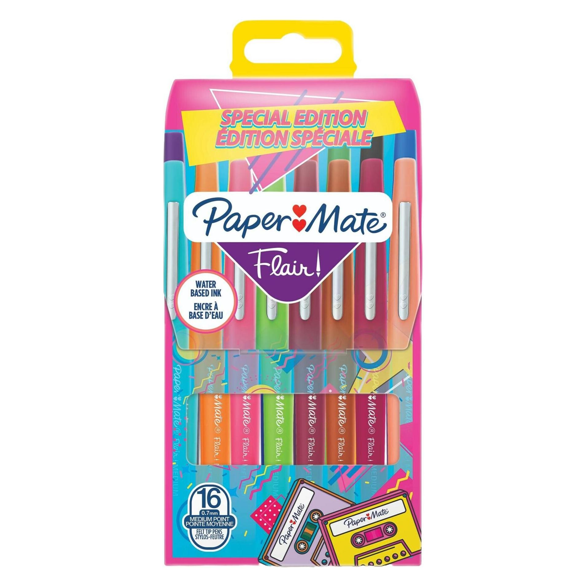 Paper Mate Paper:Mate Faserschreiber Flair RETRO, 16er Etui (16x) (2180625)