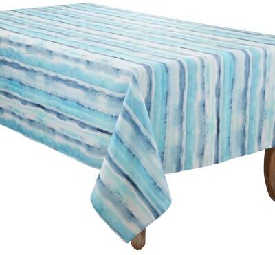 Saro Lifestyle Watercolor Tablecloth