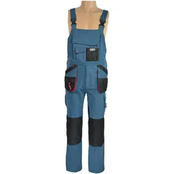 Awtools, Arbeitshose, Work Trägerhose T2/ Petrol/ XL (XL)