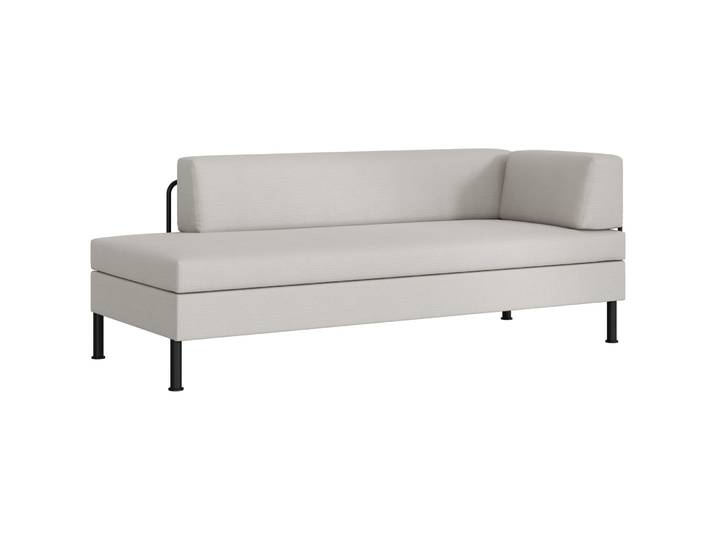 SWISS PLUS Funktionales Bettsofa Bed for Living Singolo Stoff steingrau B 205 cm T 85 cm - Möbel Konfigurator: Traummöbel individuell zusammenstellen