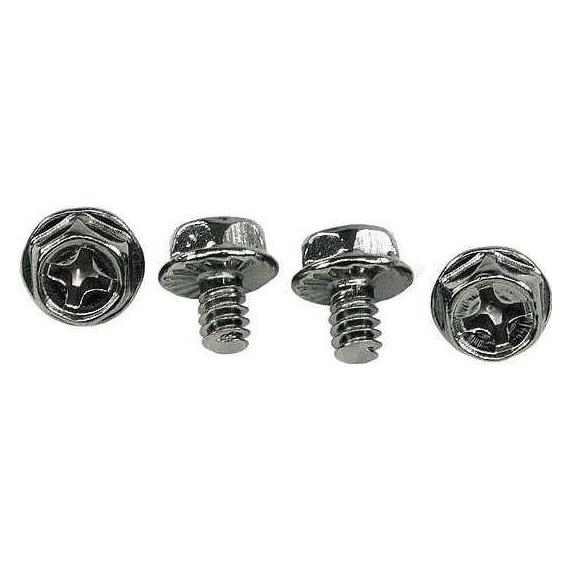 Phobya Schraube UNC 6-32 x 5 Kreuz (4xStück) black nickel (94577)