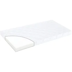 Träumeland Matratze Softwash 60x120 cm Anti Allergiker, weiss