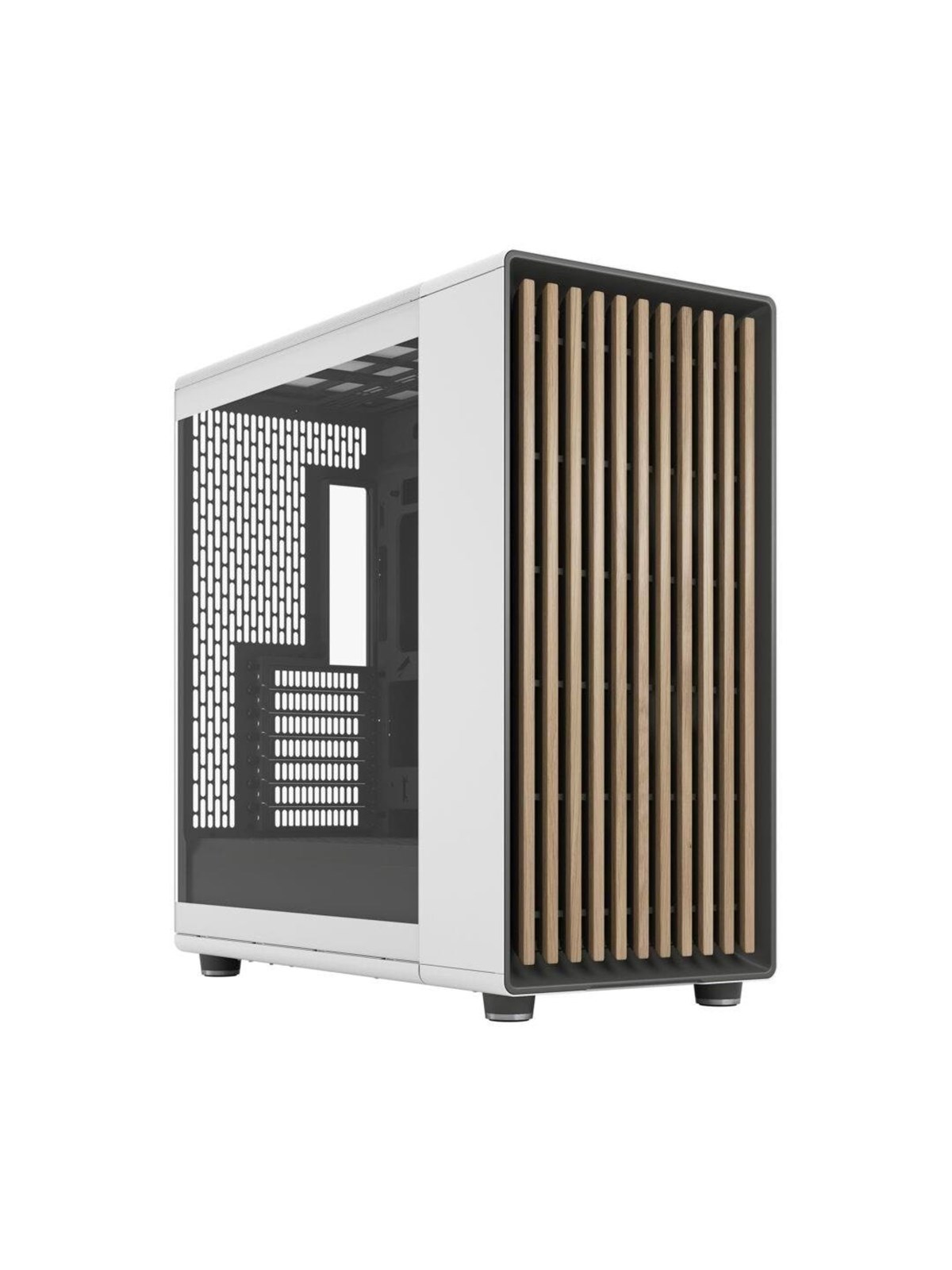 Fractal Design North XL RC White TG Clear - Gehäuse - Miditower - Weiß