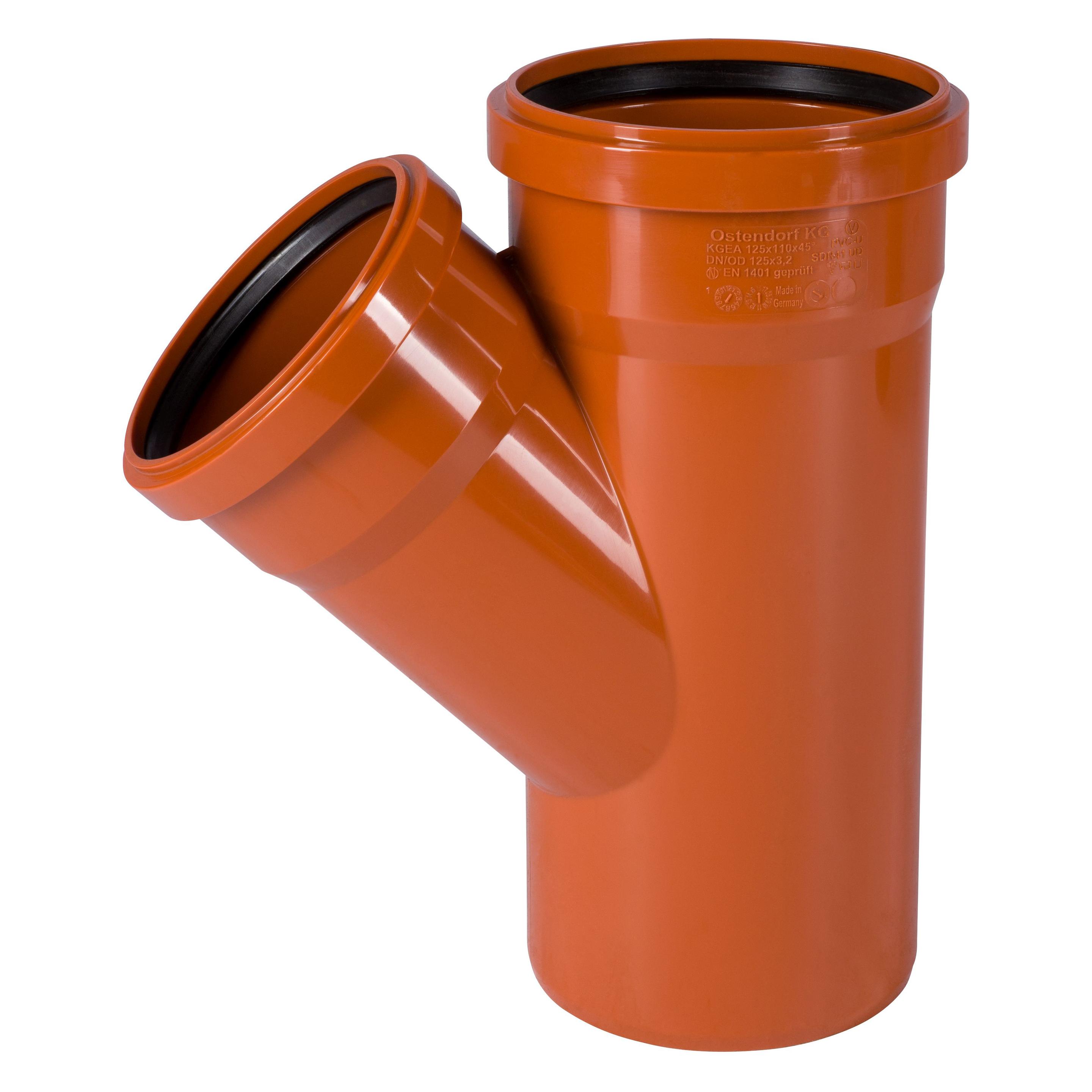 Ostendorf KG Abzweig DN/OD 125/110x45Grad (221310)