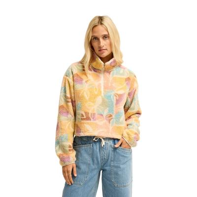 Wollpullover BILLABONG "Holiday", Damen, Gr. L, bunt (weißcap), Obermaterial: 100% Polyester., Pullover